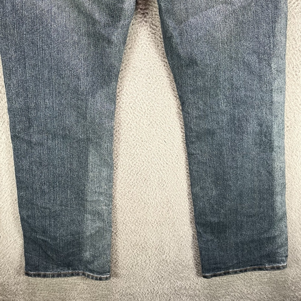 Ariat Jeans Mens 32x34 Blue Rebar M5 Straight Leg Workwear Stretch Denim - Picture 3 of 16